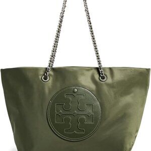 Tory Burch Women's Ella Chain Tote Olive